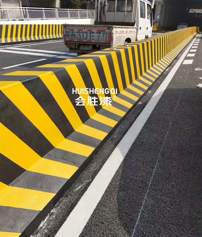 防撞墩的反光漆要怎么施工？