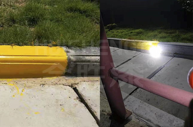 道路警示反光漆反光效果 道路警示反光漆反光效果